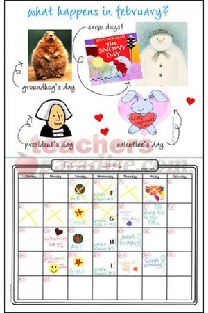 Print   Calendar on Make Your Own Calendar From Teachersparadise Com   Teacher Supplies