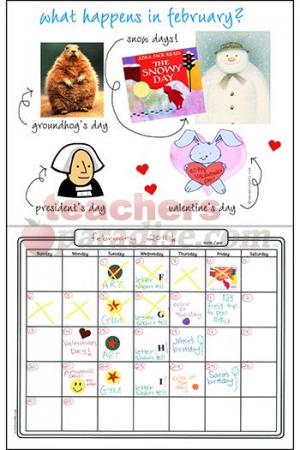 Print Calendar on Make Your Own Calendar From Teachersparadise Com Teacher Supplies