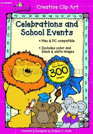 celebrations clip art. School Events Clip Art Cd