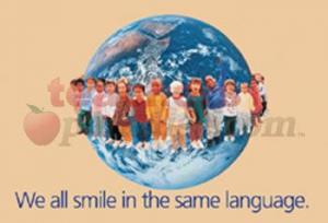 We all smile in the same langua...