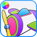Airplanes and Jets Coloring Book for Android