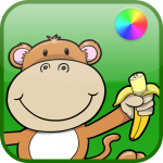 Jungle Animals Coloring Book