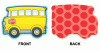 School Buses Mini Cut-Outs (Single Design)
