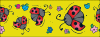 Borders Straight Ladybugs