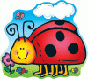 Ladybug Two-Sided Decoration