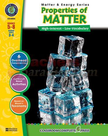Matter & Energy Series Properties Of Matter