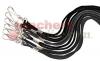 Lanyards Black 12/Pk