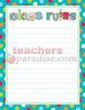 Class Rules Chart