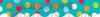 Dots On Turquoise Wavy Border