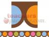 Jumbo Dots On Chocolate Border