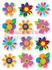 Poppin Patterns Spring Flowers Stickers