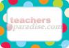Dots On Turquoise Name Tags Dots On Turquoise Name Tags
