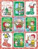 Peanuts Christmas Stickers Flatpack