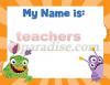Alphabites Name Tags