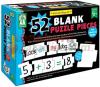 Write-On/Wipe-Off 52 Blank Puzzle Pieces