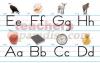 Alphabet Lines Traditional Manuscript