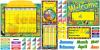 Jungle Fun Calendar Bulletin Board Sets