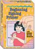 Beginning Signing Primer Cards 100/Pk 4" X 6"