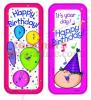 Bookmarks Happy Birthday 30/Pk