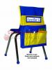 Chairback Buddy Blue/Yellow