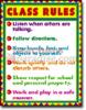 Chartlet Class Rules (17" X 22")