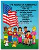 Chartlet The Pledge Of Allegiance (17" X 22")