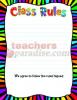 Class Rules Chart