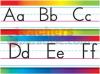 Colorblend Alphabet Line Std Manuscript Bulletin Boards