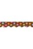 Dots On Chocolate Border Dots On Chocolate Border