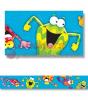 Frog Tastic Borders Straight Edge 11/Pk 2.75 X 35.75 Total