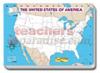 Jumbo Map Pad U.S. Blank (30/Pk 16" X 10-3/4")