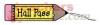 Large Hall Pass Pencil