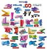 Math Symbols Punch-Outs Bulletin Boardss Math 4-12