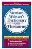 Merriam-Websters Dictionary And Thesaurus