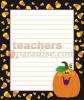 Note Pad Candy Corn