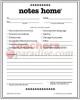 Notes Home Discipline In A Pad W/Wraparound Cover