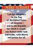 The Pledge Of Allegiance Chart