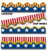 Pop-Apart Border Stars & Stripes 36' L