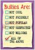 Bullies Are: Not Cool Posters - ARGUS Large Posters