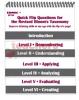 Quick Flip Questions For The Revised Blooms Taxonomy