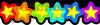 Rainbow Of Stars Borders
