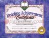 Certificates Reading Achievement