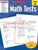 Scholastic Success Math Tests Gr 4