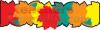 35' Shapes Border Maple Leaves