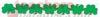 35' Shapes Border Shamrocks