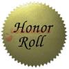 Gold Stickers - Honor Roll