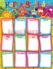 Happy Birthday Furry Friends Learning Chart