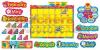Wipe Off Stars N Swirls Calendar Cling Spanish  Bb Set