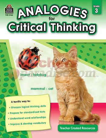 Gr 3 Analogies For Critical Thinking