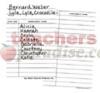 Library Cards Pack Of 50